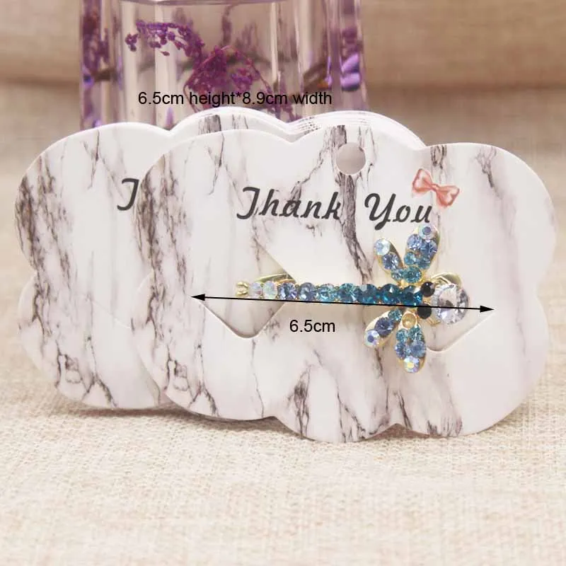 20 шт. ювелирная заколка в виде белых бумажных сережек визиток браслетов ожерелий