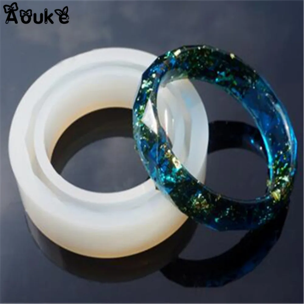 Форма для браслета из эпоксидной смолы Прозрачная силиконовая форма украшений