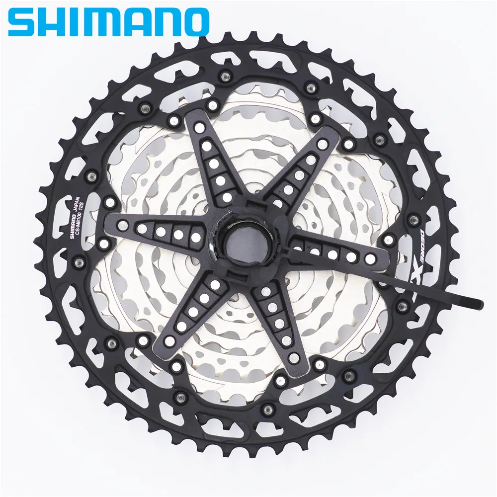 SHIMANO Deore XT M8100 кассетные звездочки с 12 скоростями для горного велосипеда 10 51