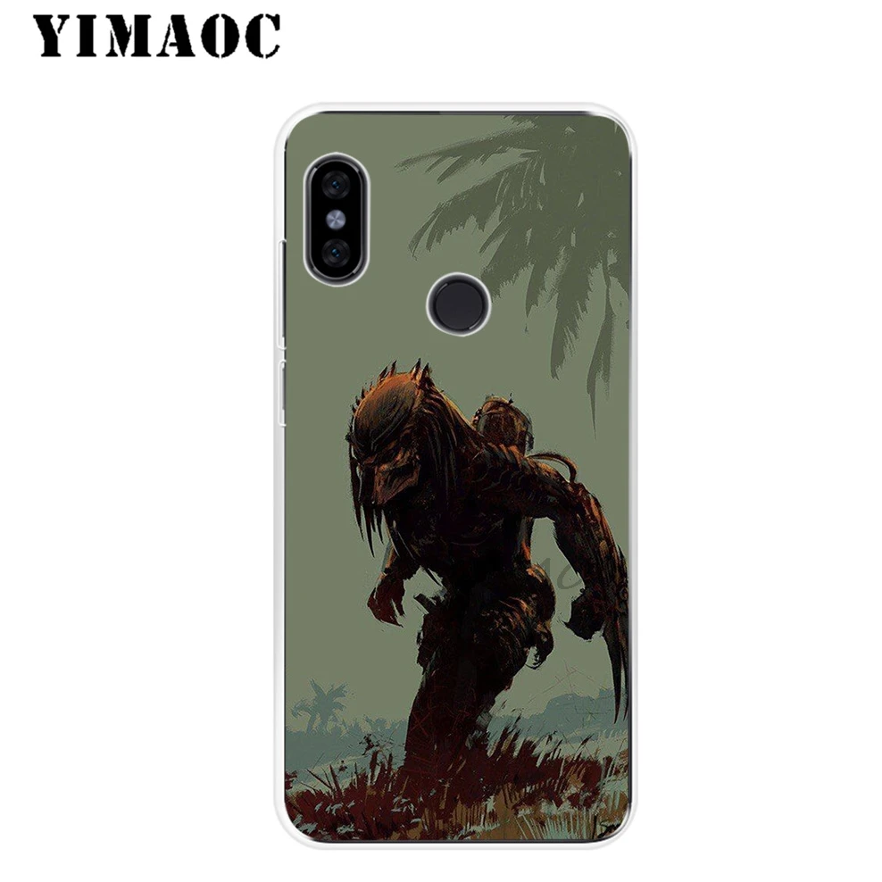 Мягкий силиконовый чехол YIMAOC Xenomorph Aliens predator для Xiaomi Redmi 6 6A 5A 5 S2 Puls Note 8 7 4X4 4A Pro Go |