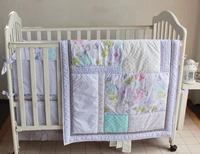 4pcs embroidered baby cradle bedding set comforter set for toddler tour de lit b%c3%a9b%c3%a9 4bumperduvetbed coverbed skirt