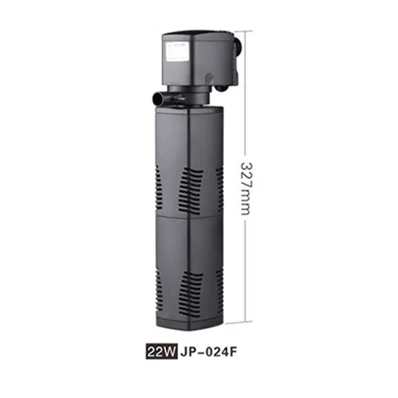 Sunsun 220V фильтры для аквариума тройные встроенные фильтры Универсальный погружной насос аэратор для аквариума 8 W-35 W - Цвет: JP 024F  22W