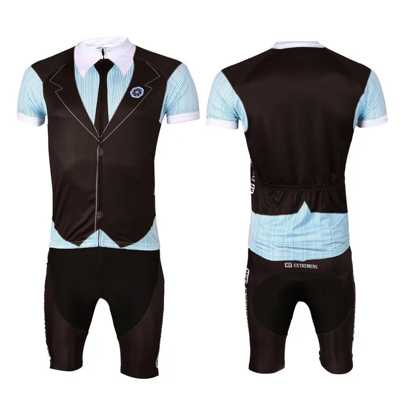2015 New Men's Cycling Jersey Team Suit Bike SportBicycle Short Slevees T-shirt Bib Shorts CC0156 | Спорт и развлечения
