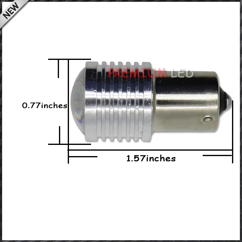 2 шт. Ксеноновые Белый Samsung 3535-SMD 1156 7506 BA15s СВЕТОДИОДНЫЕ Лампы Для Тормоза DRL Сигнал