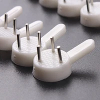 20pcs white painting photo frame hook plastic invisible wall mount photo picture nail hook hanger