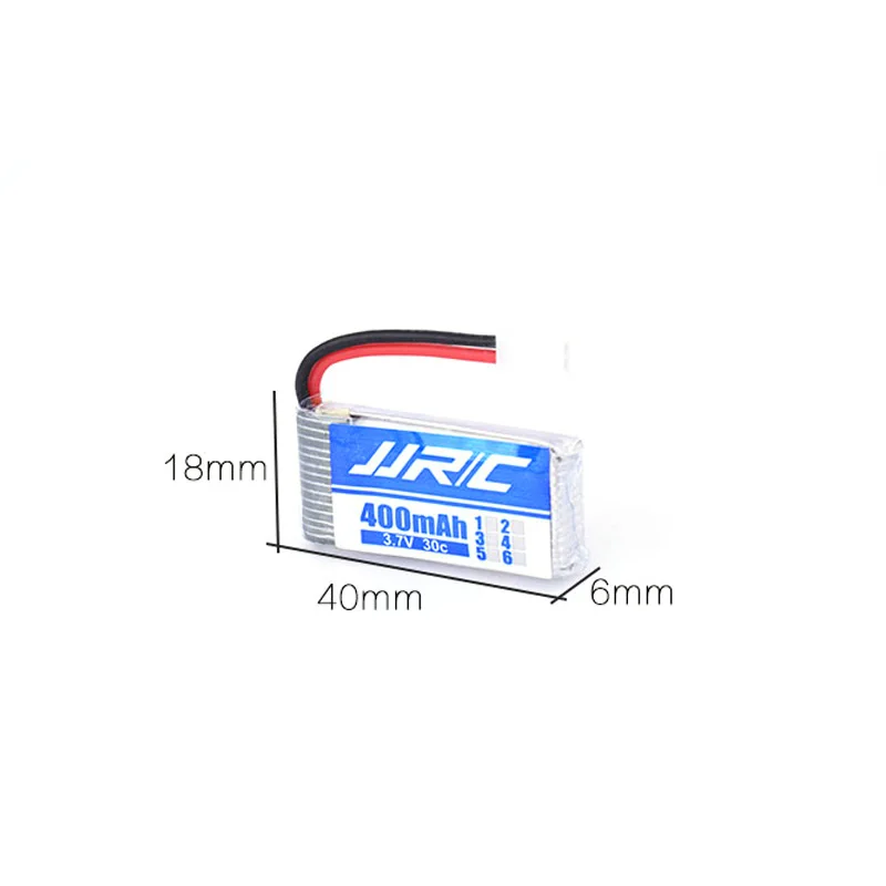 2 шт. JJRC JJR/C H31 3 7 в 400 мАч 30C перезаряжаемая сменная литий-полимерная батарея для
