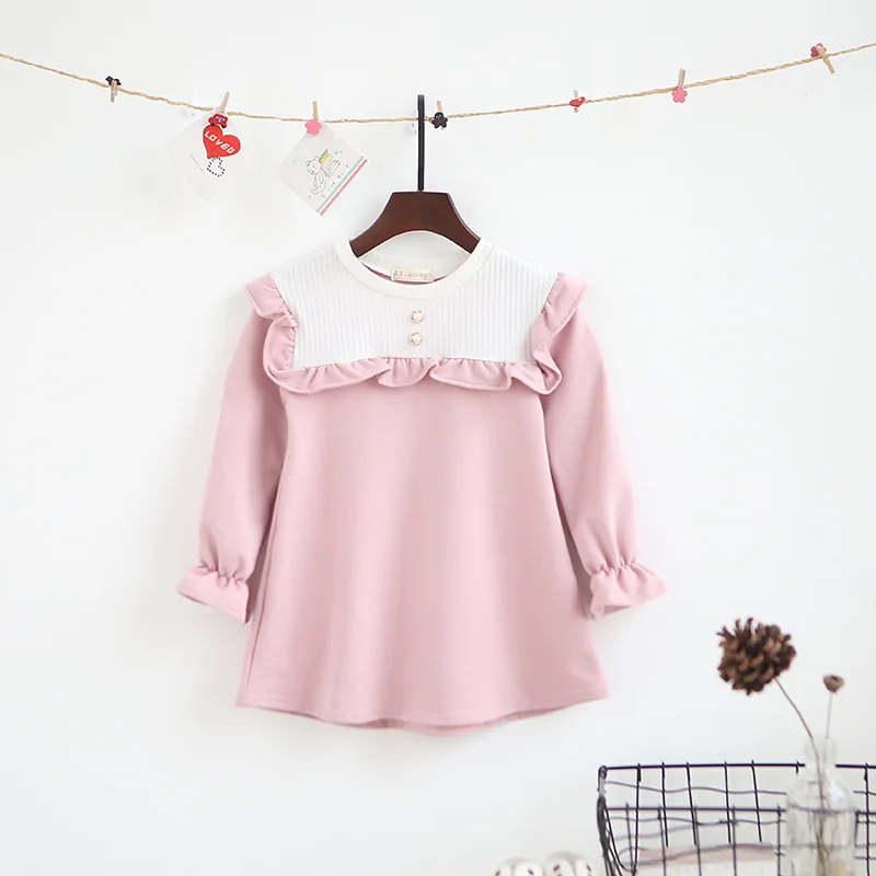 От 2 до 7 лет Новинка 2017 г. оптовая продажа осень хлопок Длинные рукава Обувь для