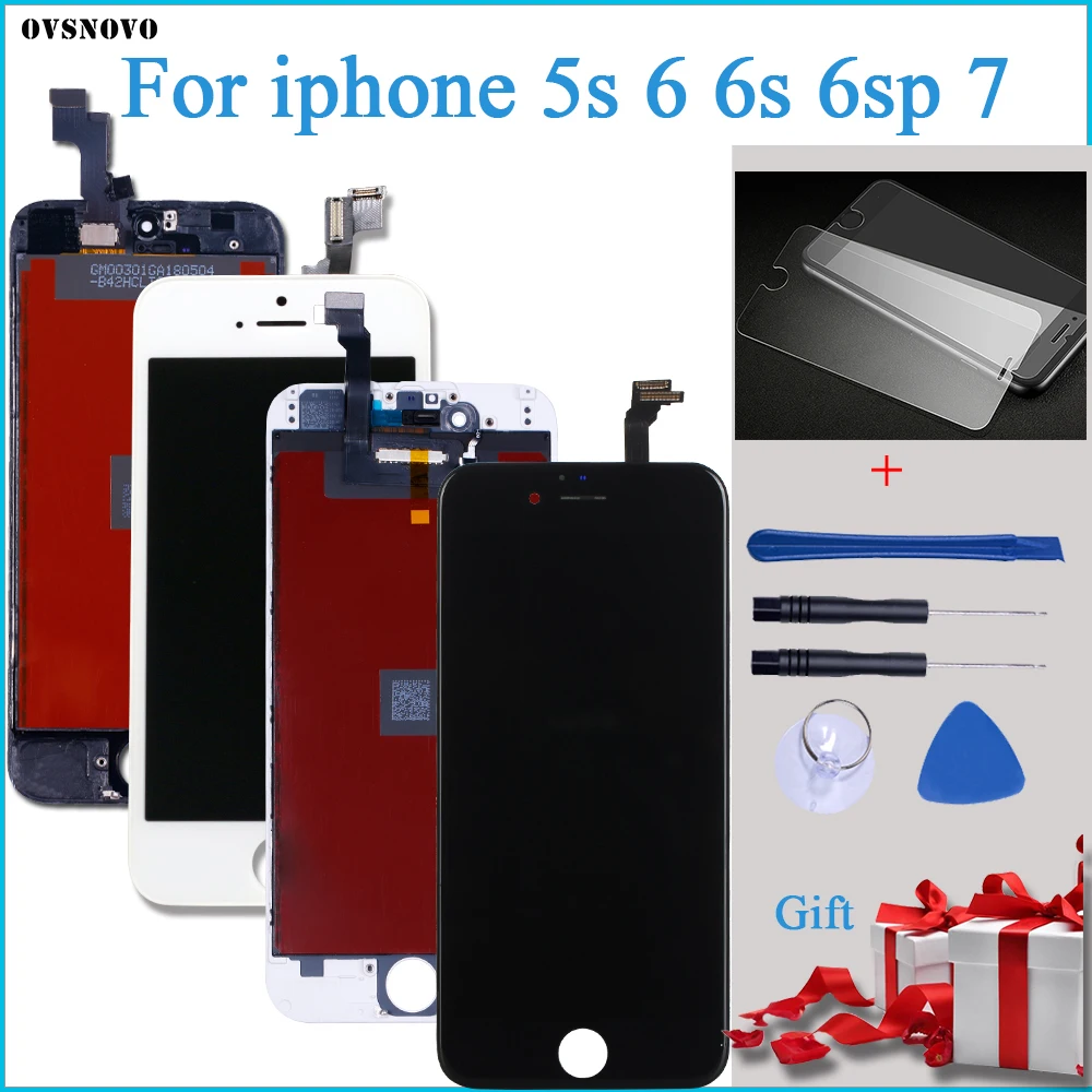 ЖК дисплей класса AAA + для iPhone 6 6S Plus с 3D сенсорным экраном Force дигитайзер в сборе