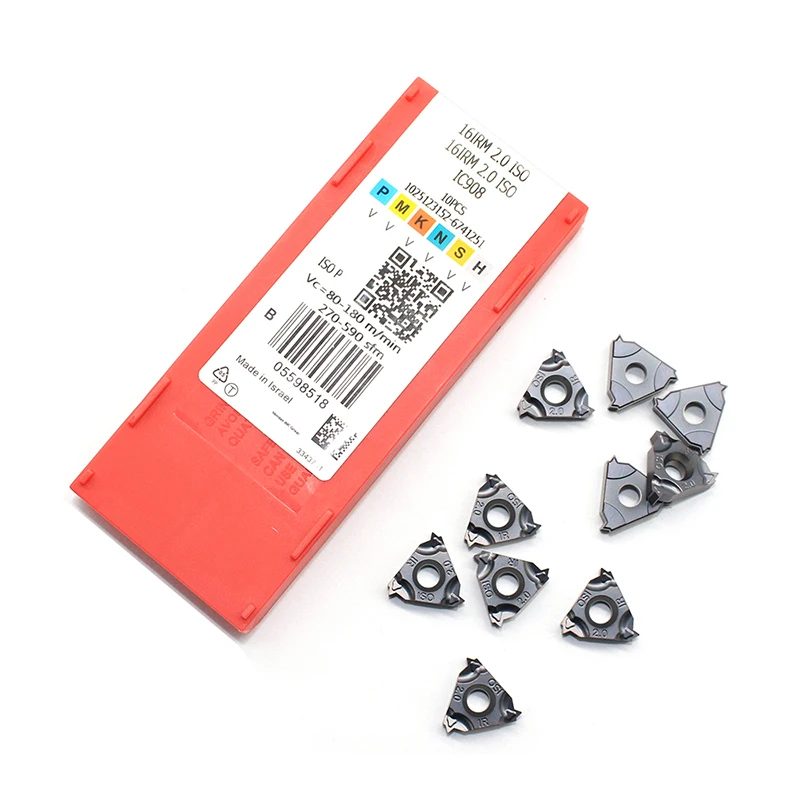 11IR 16IR 1 0 ISO 25 5 75 2 3 IC908 Резьбонарезной инструмент Вольфрам карбидная вставка
