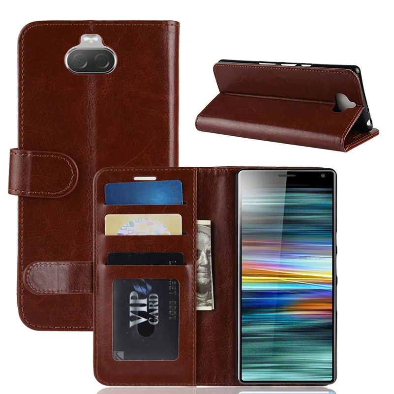 YINGHUI Luxury Elegant R64 Skin Leather Phone Case For Sony Xperia 10 Plus XA3 | Мобильные телефоны и аксессуары