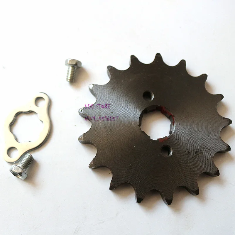 Универсальный мотоцикл 428 17T маленькая хорошая Звездочка перед маленьким