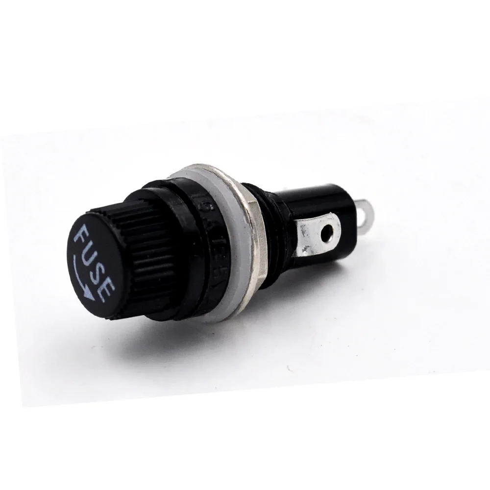 Держатель плавкого предохранителя 5 шт./лот высокого качества 12 мм 5x20 держатель