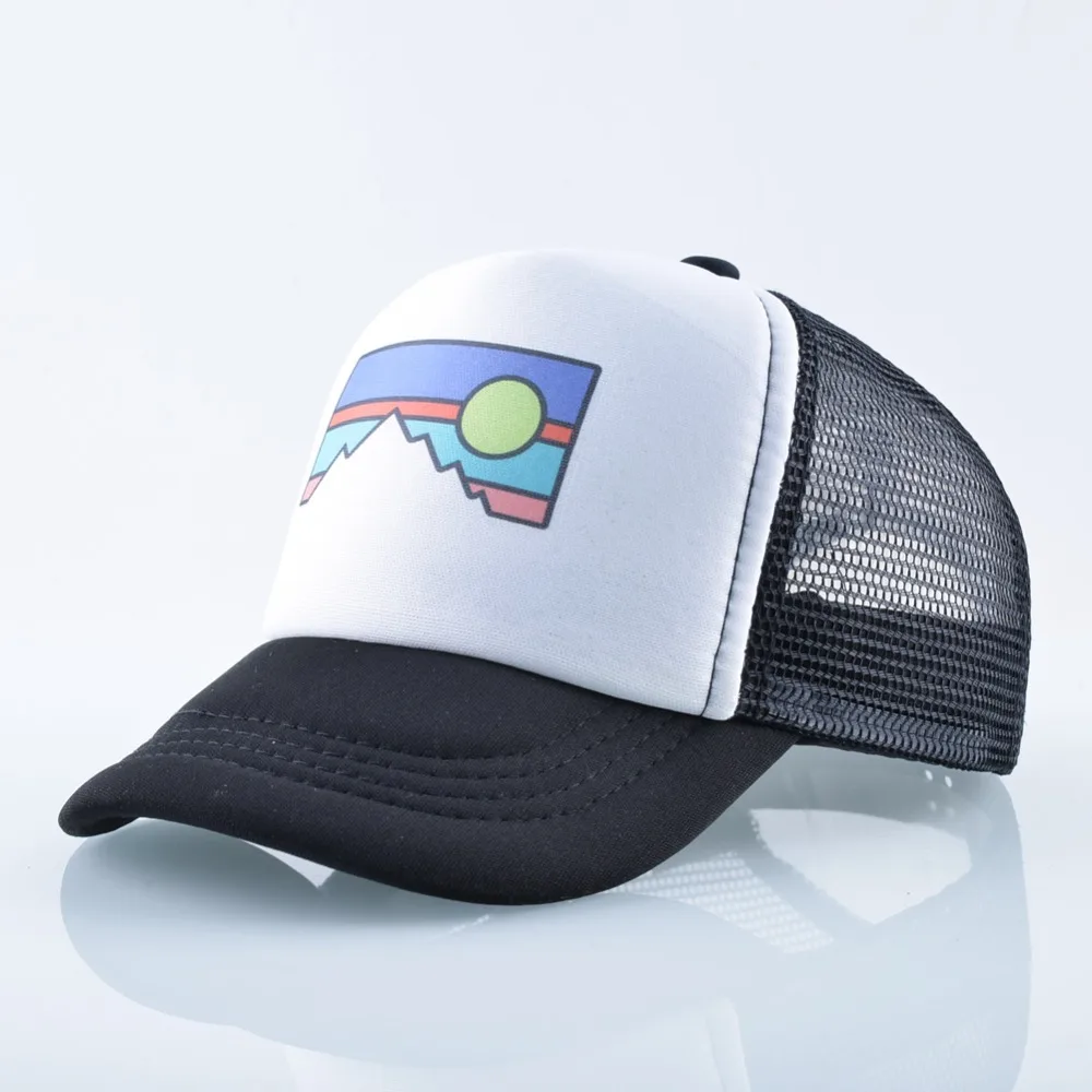 Бейсболка TQMSMY детская с сеткой Повседневная для мальчиков и девочек