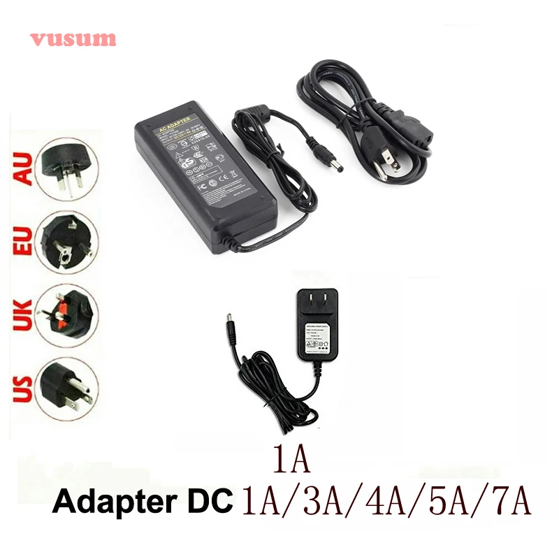 Адаптер питания на 24 В Светодиодная лента светодиодный драйвер постоянного тока