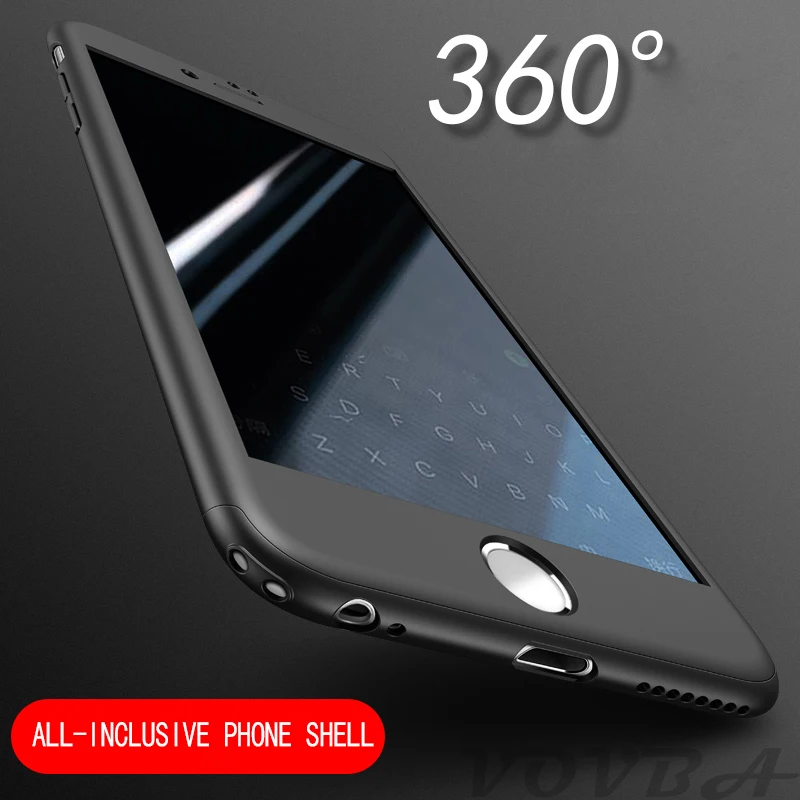 Для Apple iPhone 7 6 Роскошный 360 градусов защитный чехол для мобильного телефона