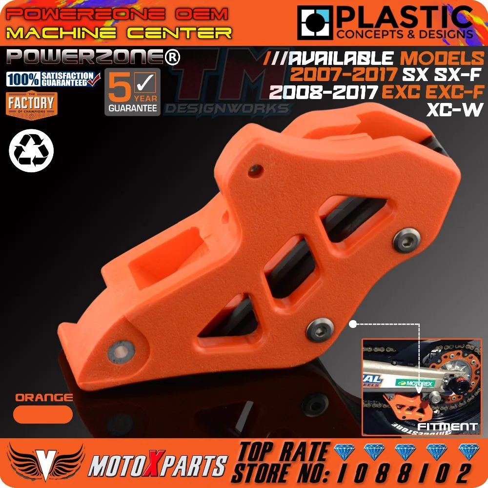 Направляющая цепи для KTM Husqvarna 125 200 250 300 350 400 450 525 530 EXC SX SXF XC XCF EXCF EXCW XCFW MX 08 16 690 Enduro|ktm