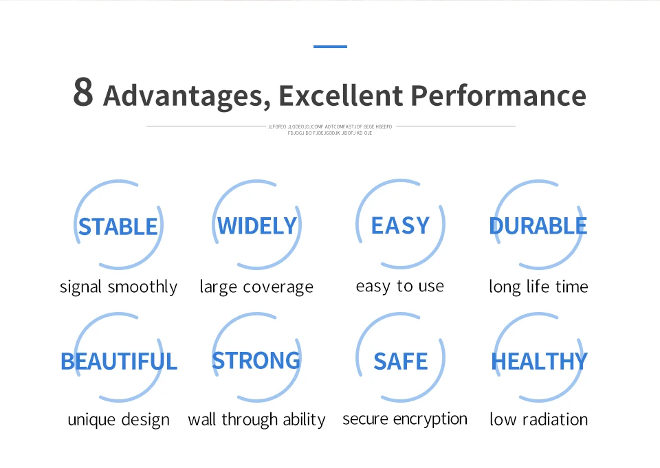 COMFAST CF-WR623N, 300 Мбит/с, 2,4 ГГц, мощное покрытие сигнала для 120 квадратного безпроводного домашнего маршрутизатора с 2* 5dBi внешними антеннами
