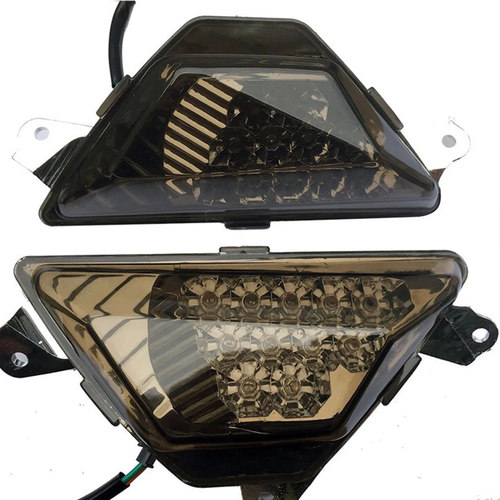 

for Ninja 300 For Kawasaki Ninja300 EX300 ABS 300 ZX-6R 636 599 Motorcycle Front Turn Signals Shift Blinker Indicator Led Light