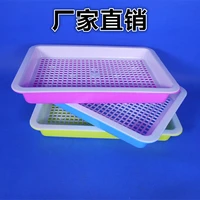 square medium plastic tools seeds hydroponics garden nursery pots seedling seedling plate vegetable sprout dual layer planter