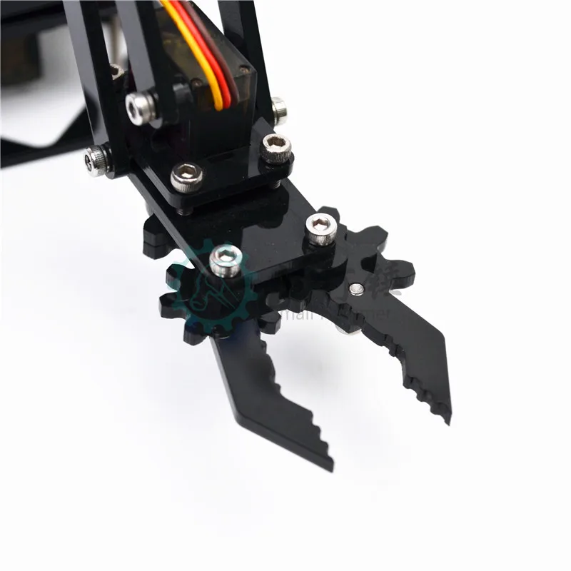 Абсолютно DIY акриловый робот рука робот коготь arduino набор 4DOF игрушки механический захват манипулятор DIY для детей подарок