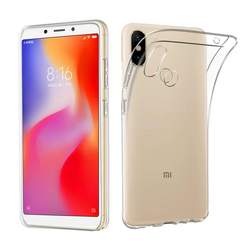 For Xiaomi Mi Max /Max 2 3 Pro Case Slim Clear Transparent Cover Soft Gel TPU Silicone Mobile Phone Protective Shell |