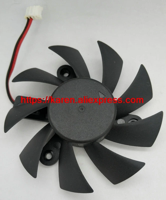 Бесплатная доставка охлаждающий вентилятор для видеокарты MSI N560 570 580GTX HD6870|cooler