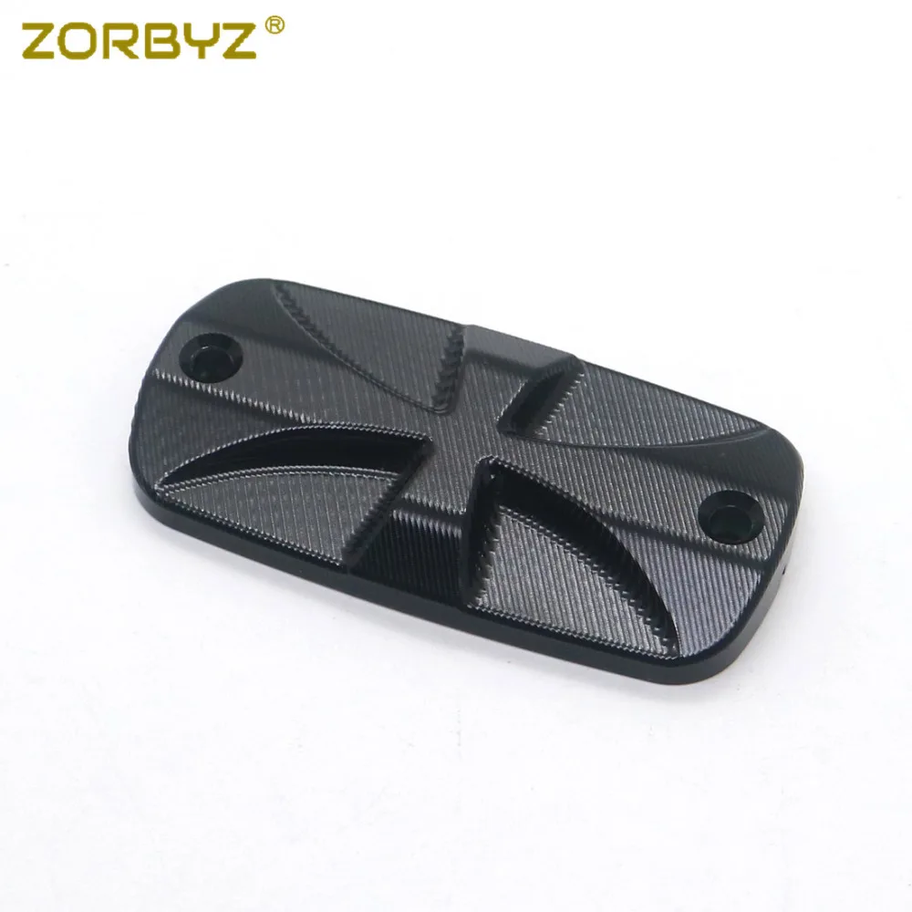 ZORBYZ мотоциклетная черная алюминиевая передняя Тормозная крышка для Honda Shadow VTX Spirit
