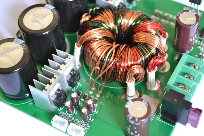 HP6 Мощность усилитель, украшенное мозаикой из драгоценных камней, 12V boost импульсные плата источника питания доска 500 Вт с защитой DC преобразователь