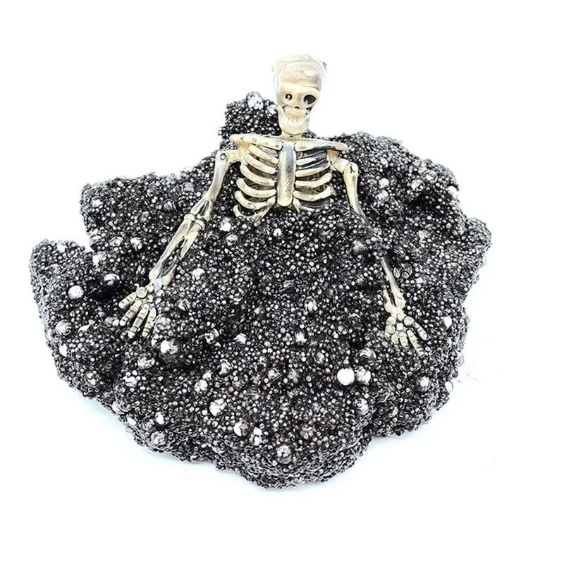 Новые игрушки слизи Скелет ручная резинка Полимерная глина Лизун на Хэллоуин