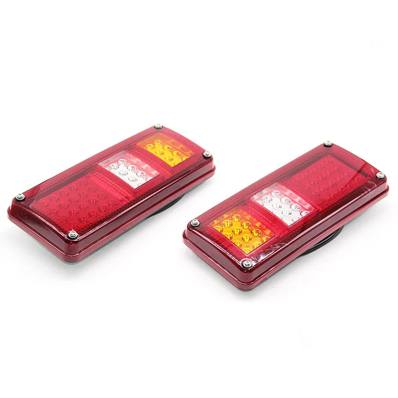 

1 Pair led reversing rear taillight combination for Construction machinery crane loader forklift lighting accessorie