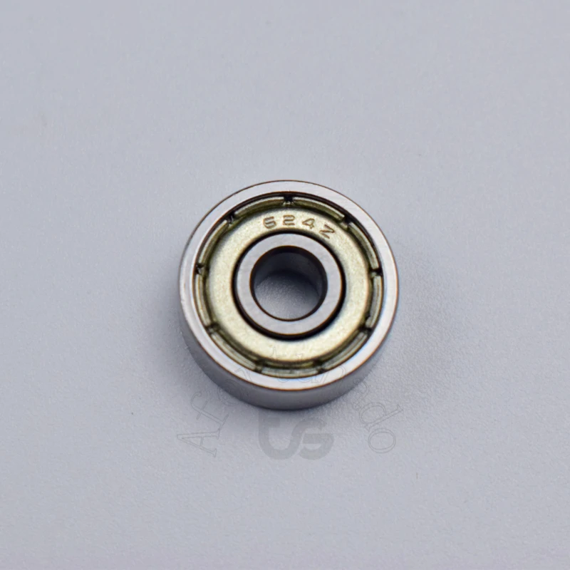 624Z 4*13*5(мм) 10 шт. подшипники металлические герметичные Миниатюрные Мини Подшипники 624 624Z 624ZZ хромированный стальной подшипник