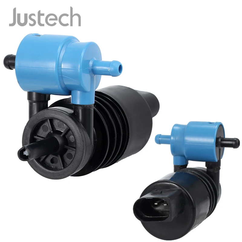 Justech 12 В 1K6955651 водяной насос на лобовое стекло для VW GOLF IV VII T5 POLO PASSATE SCIROCCO SHARAN мойка