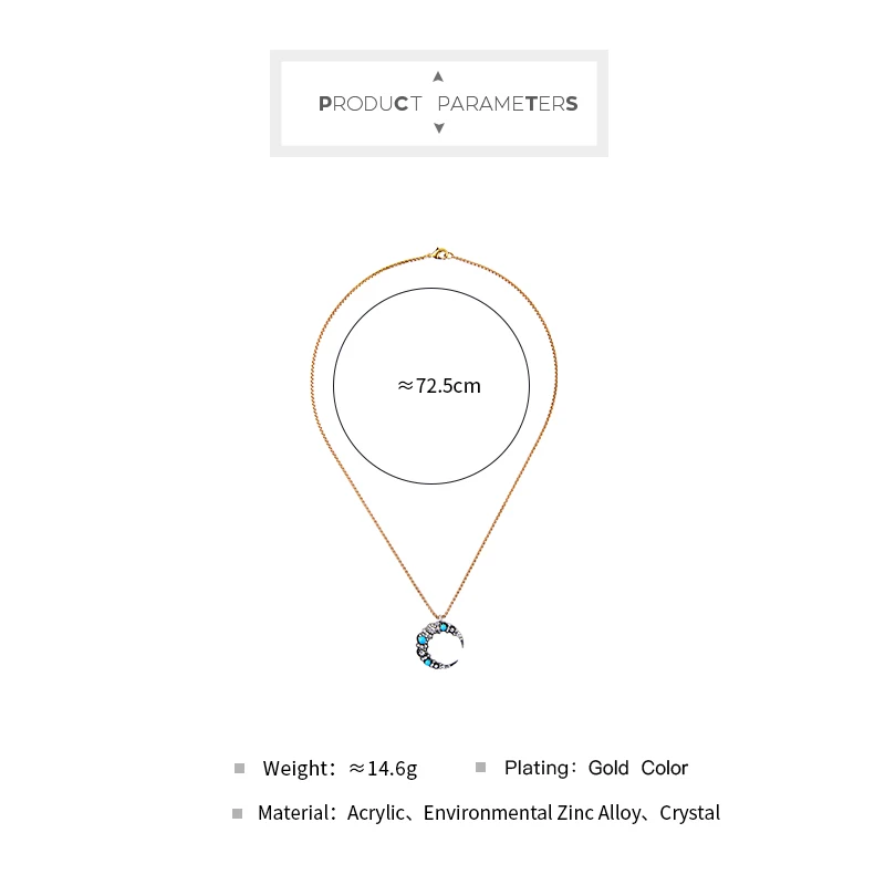 Изысканное Полихроматическое кристаллическое акриловое ожерелье с подвеской в