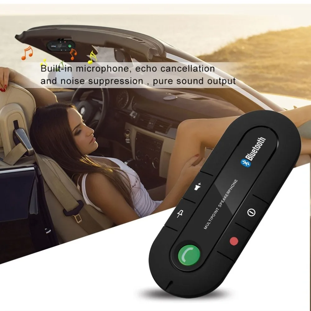Автомобильный козырек бортовой Bluetooth динамик автомобильный телефон гарнитура