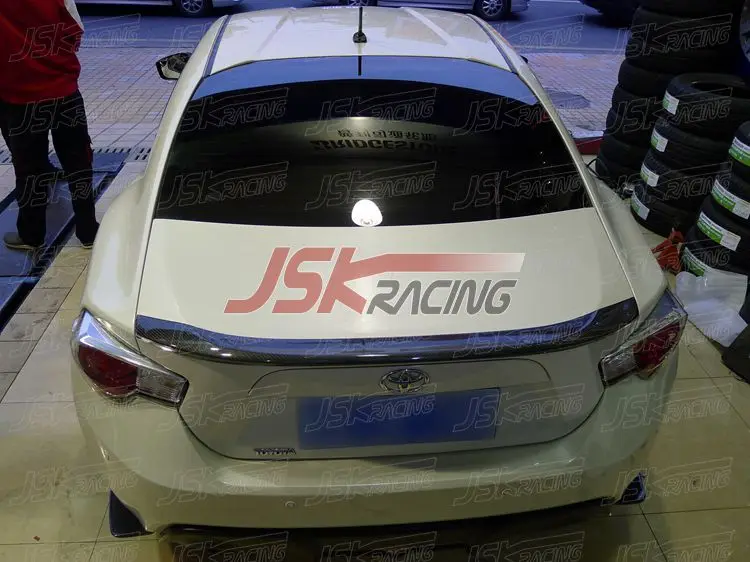 Подходит для TOYOTA Subar u 12-15 GT86 BRZ JSK спойлер из углеродного волокна