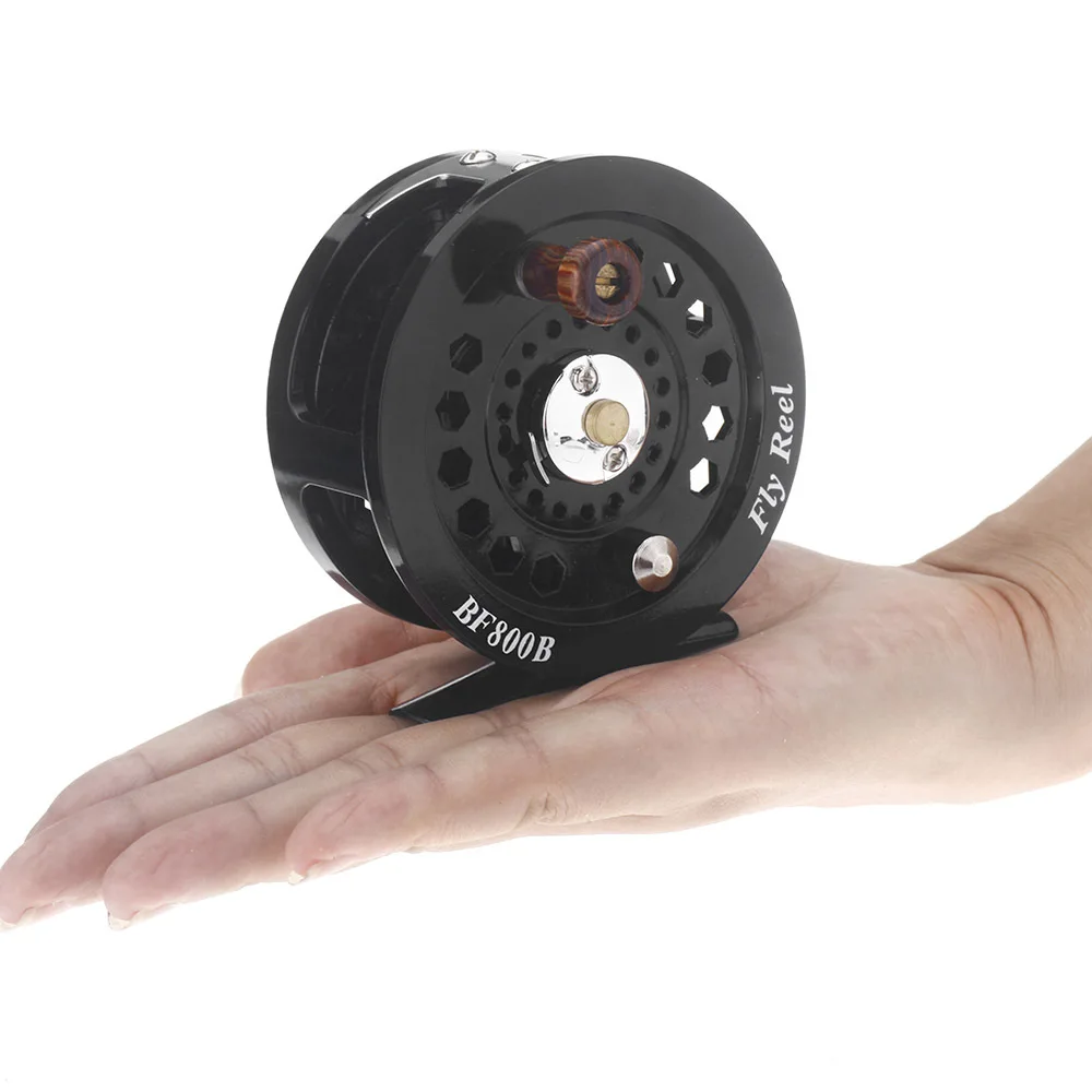 Hot Sale! Plastic Fly Fish Reel Former Ice Fishing Vessel Wheel BF800B 0.5mm/300m 1:1 Black | Спорт и развлечения