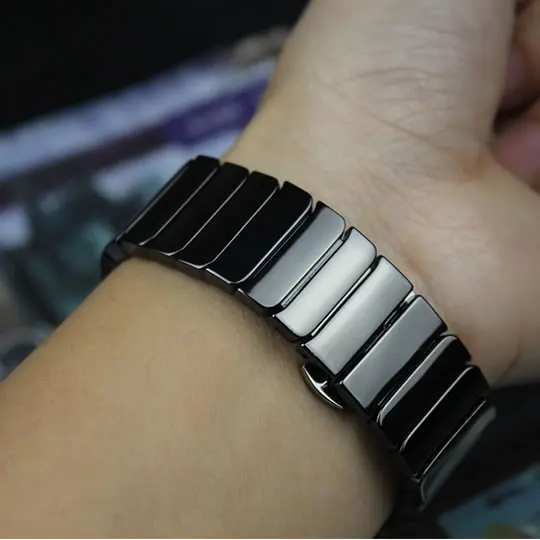 Ремешок керамический для наручных часов Huami Amazfit Samsung Gear S3 Galaxy 100% | Наручные часы