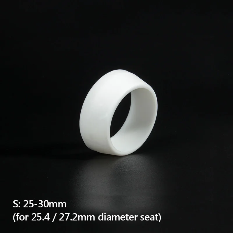 Горный велосипед Подседельный штырь резиновое кольцо Пылезащитный чехол Велоспорт силиконовые Водонепроницаемый Велосипедный Спорт подседельный Защитный чехол - Цвет: White Small