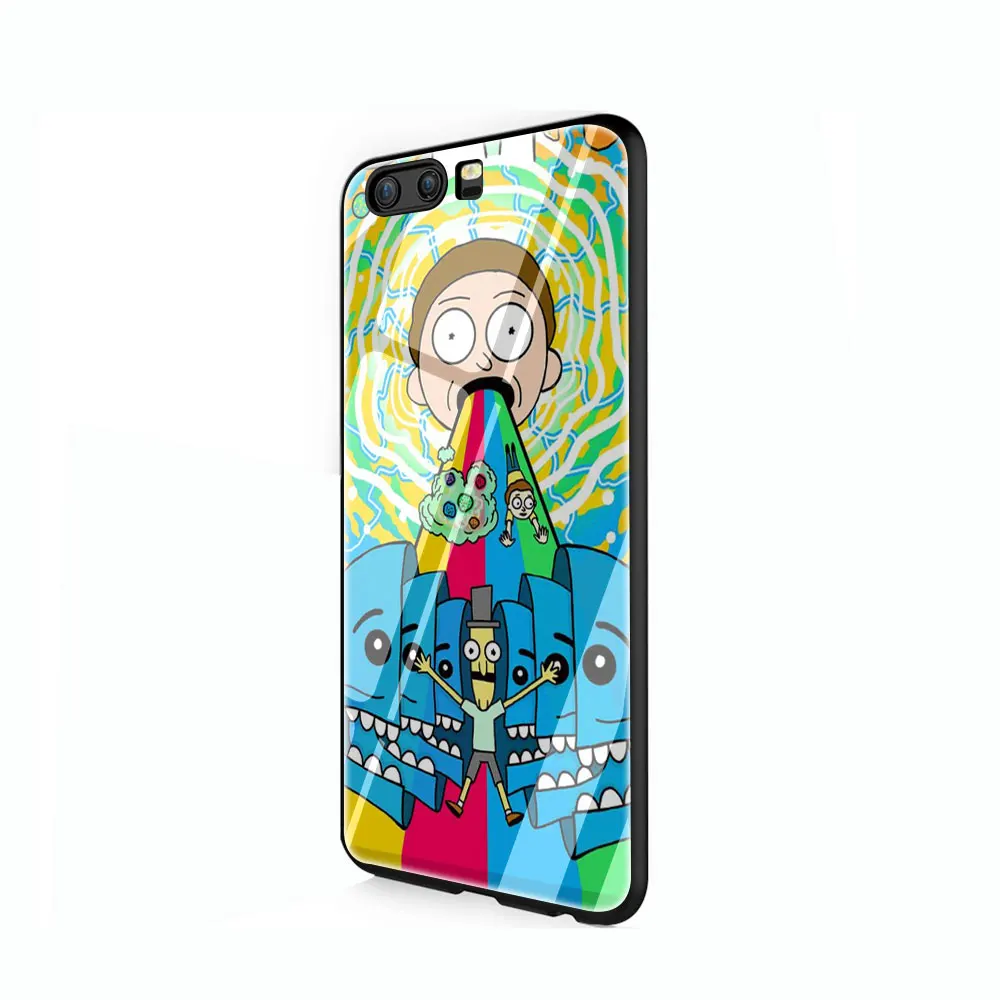 Рик и Морти, закаленное стекло, чехол для huawei P10 P20 P30 mate 20 Honor 9 10 Lite Pro 7A 8X P Smart - Цвет: G3