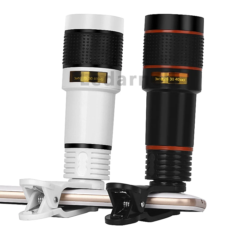 Ledarnell мобильный телефон Telephoto Lens 12X Zoom оптический телескоп объектив камеры с