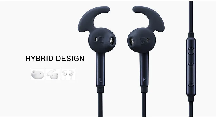Проводные наушники samsung EG920L 3,5 мм с mic1.2 m, стерео спортивные наушники-вкладыши для samsung s8 S9Plus, поддержка официальной проверки
