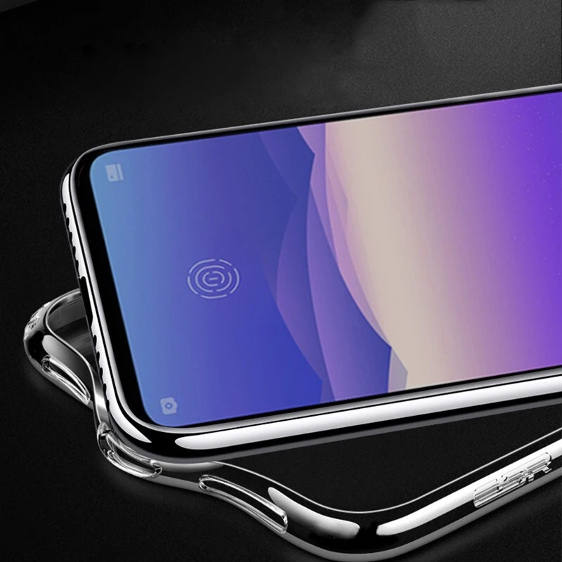 Прозрачный чехол для meizu 16s мягкий силиконовый защитный из ТПУ прозрачный