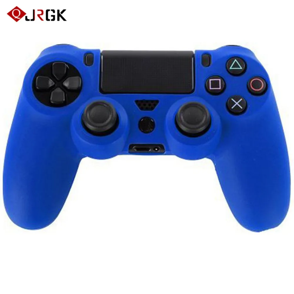 Силиконовый чехол JRGK для PS4/тонкий контроллер Гибкий аксессуар гелевый резиновый