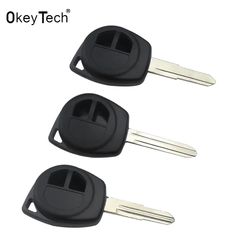 OkeyTech New2 кнопки дистанционный ключ брелок чехол для Suzuki Swift Vitar Ignis Alto Sx4 Vauxhall Agila Vitara