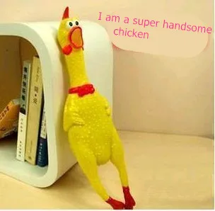 1 шт. Творческий Кричащие курица игрушки для животных интересная новинка