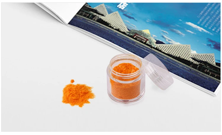 Orange Бархатная пудра-Глиттер для ногтей искусство Мягкий сенсорный 10 цветов лак для ногтей порошок бутилированный бархат матовый эффект маникюрные украшения PinPai - Цвет: Orange