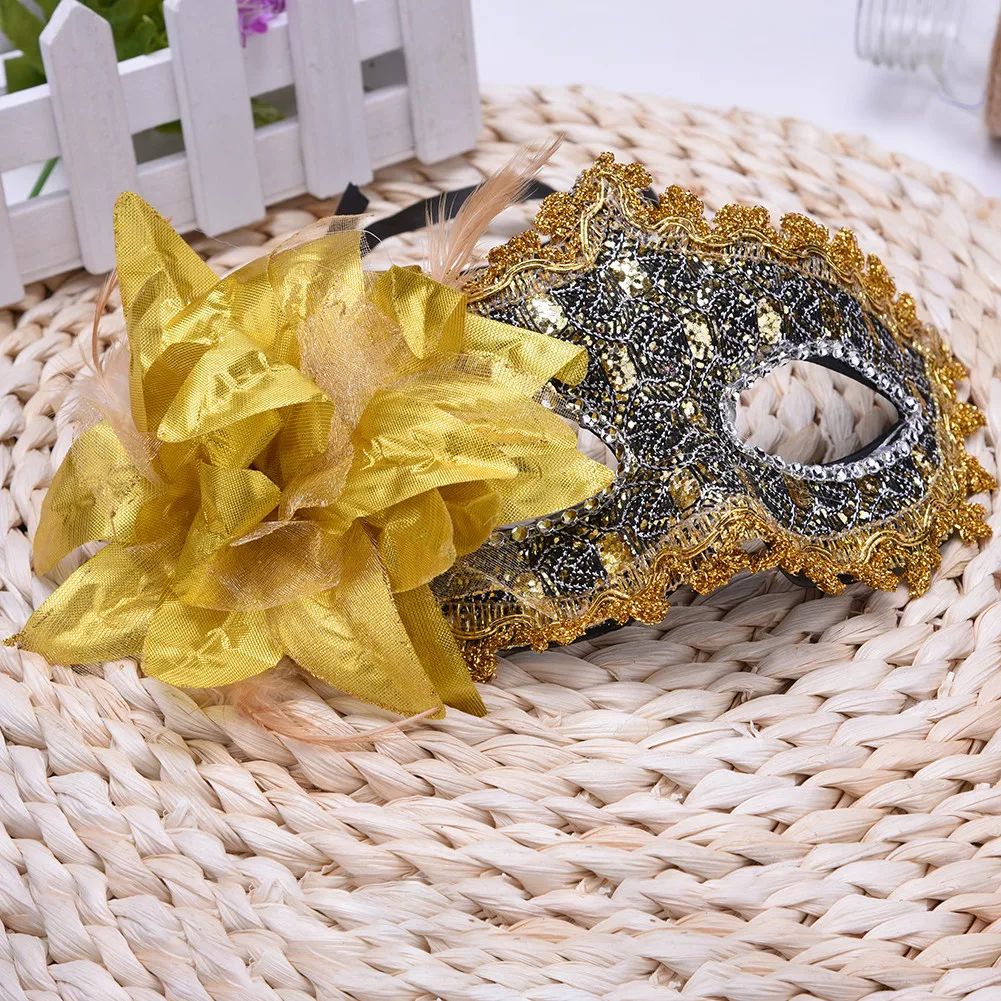 Сверкающая Танцевальная Маска для женщин и девочек маскарадный костюм вечеринки
