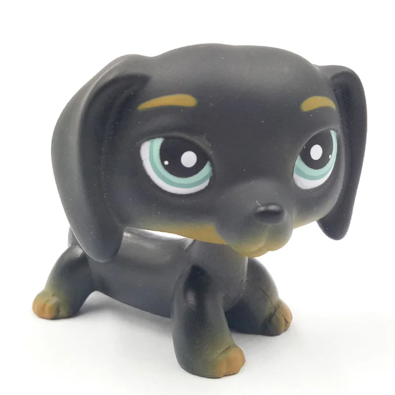 325 Пет шоп стоячки lps pet shop лпс игрушки редкие кошечку стоячки собаки колли такса рождения Новому Году Подарок pet shop short hair cat original gift toys old rare stanchion dog collie dachshund - Цвет: 325
