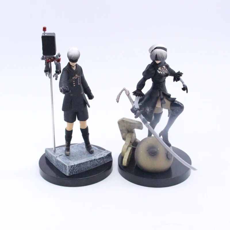 Игра NieR Automata YoRHa № 2 Тип B 2B & 9S мультяшная игрушка фигурка модель игрушки кукла