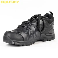 cqb fury summer mens black military boots lace up ankle wearable tactical army boot leather combat breathable boot size38 46